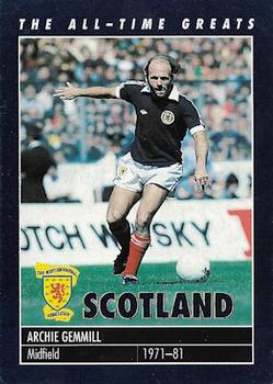 1997-98 Carlton Books Scotland The All-Time Greats #NNO Archie Gemmill Front