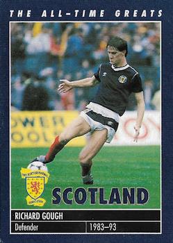 1997-98 Carlton Books Scotland The All-Time Greats #NNO Richard Gough Front