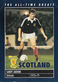 1997-98 Carlton Books Scotland The All-Time Greats #NNO Sandy Jardine Front