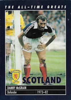 1997-98 Carlton Books Scotland The All-Time Greats #NNO Danny McGrain Front