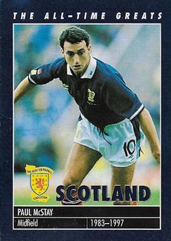 1997-98 Carlton Books Scotland The All-Time Greats #NNO Paul McStay Front