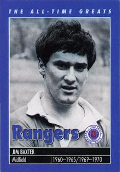 1998 Carlton Books Glasgow Rangers The All-Time Greats #NNO Jim Baxter Front