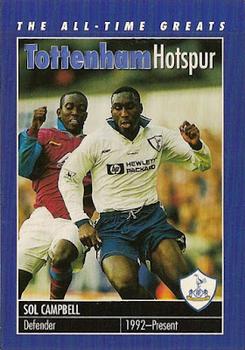 1997 Carlton Books Tottenham Hotspur The All-Time Greats #NNO Sol Campbell Front