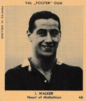 1939 Klene Val Footer Gum #46 Tommy Walker Front