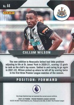 2021-22 Panini Prizm Premier League #44 Callum Wilson Back