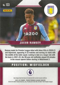 2021-22 Panini Prizm Premier League #133 Jacob Ramsey Back