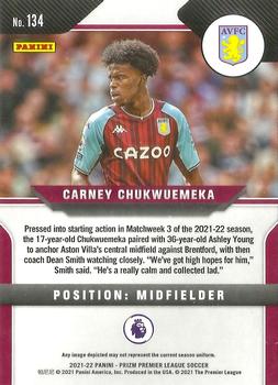 2021-22 Panini Prizm Premier League #134 Carney Chukwuemeka Back