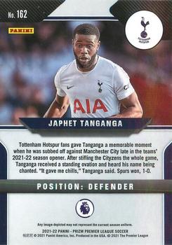 2021-22 Panini Prizm Premier League #162 Japhet Tanganga Back