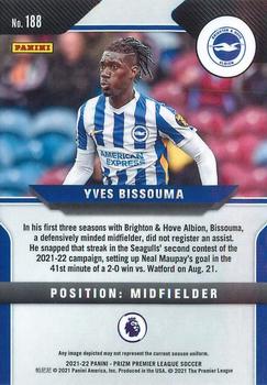 2021-22 Panini Prizm Premier League #188 Yves Bissouma Back