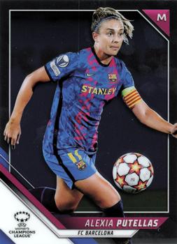 2021-22 Topps Chrome UEFA Women's Champions League #19 Alexia Putellas Front