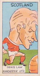 1965-66 Reddish Maid International Footballers of Today #21 Denis Law Front