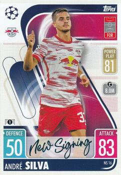 2021-22 Topps Match Attax Champions & Europa League - New Signing #NS16 Andre Silva Front