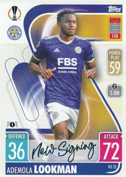 2021-22 Topps Match Attax Champions & Europa League - New Signing #NS32 Ademola Lookman Front