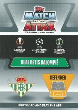 2021-22 Topps Match Attax Champions & Europa League - Spain & Portugal Update #RBB1 Alex Moreno Back