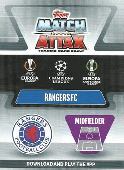 2021-22 Topps Match Attax Champions & Europa League - Scotland Update #RAN9 Scott Arfield Back