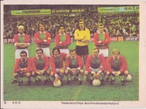 1969-70 Monty Gum International Football Teams #8 ADO Den Haag Front