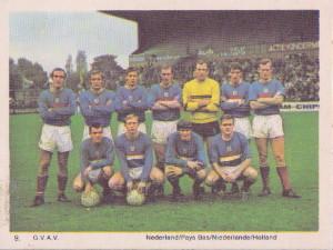 1969-70 Monty Gum International Football Teams #9 G.V.A.V. Front