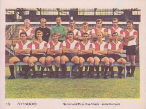 1969-70 Monty Gum International Football Teams #10 Feyenoord Front