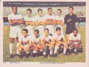 1969-70 Monty Gum International Football Teams #47 Sao Paolo Front
