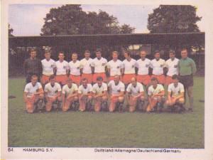 1969-70 Monty Gum International Football Teams #64 Hamburger SV Front