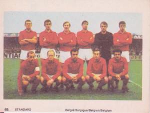 1969-70 Monty Gum International Football Teams #69 Standard Liege Front