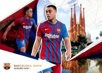 2021-22 Topps FC Barcelona #28 Sergino Dest Front