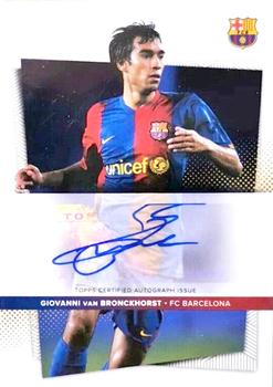 2021-22 Topps FC Barcelona - Autographs #AU-GV Giovanni van Bronckhorst Front