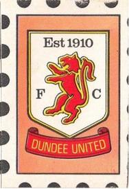 1971-72 A&BC Footballers (Scottish, Purple backs) - Football Club Crests #NNO Dundee United Front