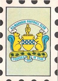 1971-72 A&BC Footballers (Scottish, Purple backs) - Football Club Crests #NNO Kilmarnock Front