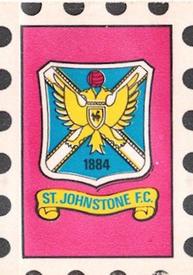 1971-72 A&BC Footballers (Scottish, Purple backs) - Football Club Crests #NNO St. Johnstone Front