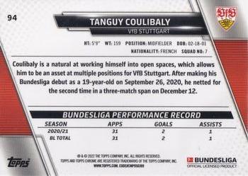 2021-22 Topps Chrome Bundesliga #94 Tanguy Coulibaly Back