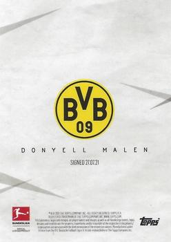 2021-22 Topps On-Demand Bundesliga Update #NNO Donyell Malen Back