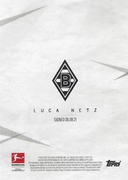2021-22 Topps On-Demand Bundesliga Update #NNO Luca Netz Back