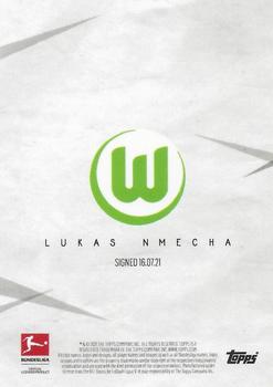 2021-22 Topps On-Demand Bundesliga Update #NNO Lukas Nmecha Back