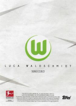 2021-22 Topps On-Demand Bundesliga Update - Violet #NNO Luca Waldschmidt Back