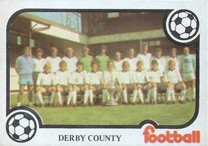 1975-76 Monty Gum Football Now #NNO Derby County Team group Front