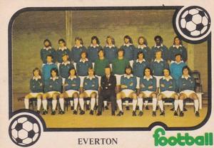 1975-76 Monty Gum Football Now #NNO Everton Team group Front