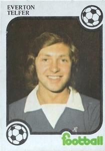 1975-76 Monty Gum Football Now #NNO George Telfer Front