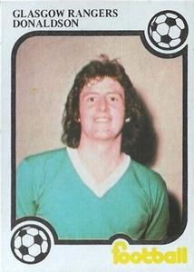 1975-76 Monty Gum Football Now #NNO George Donaldson Front
