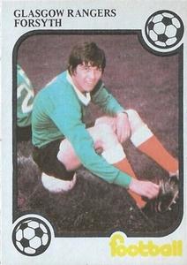 1975-76 Monty Gum Football Now #NNO Tom Forsyth Front