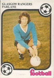 1975-76 Monty Gum Football Now #NNO Derek Parlane Front