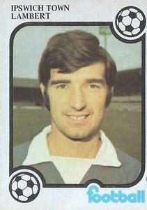 1975-76 Monty Gum Football Now #NNO Mick Lambert Front