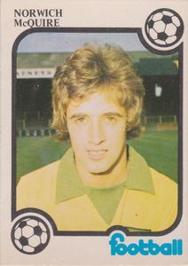 1975-76 Monty Gum Football Now #NNO Mick McGuire Front