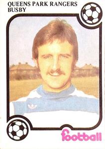 1975-76 Monty Gum Football Now #NNO Martyn Busby Front