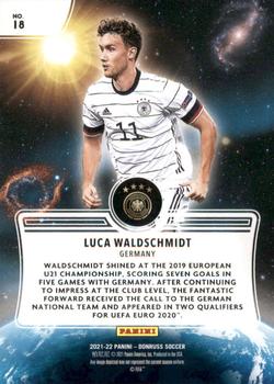 2021-22 Donruss - Zero Gravity #18 Luca Waldschmidt Back