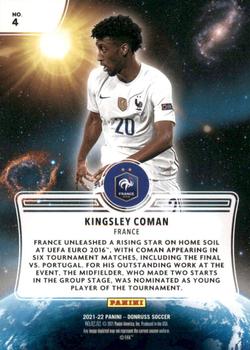 2021-22 Donruss - Zero Gravity Press Proof #4 Kingsley Coman Back