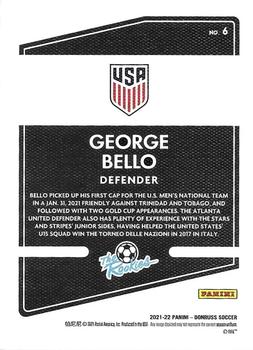 2021-22 Donruss - The Rookies #6 George Bello Back