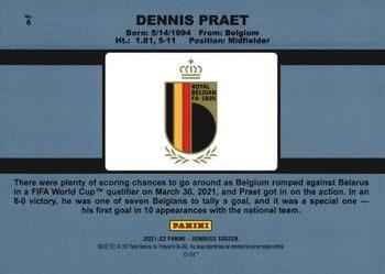 2021-22 Donruss - 1991 Donruss Tribute #8 Dennis Praet Back