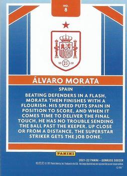 2021-22 Donruss - Craftsmen Press Proof #8 Alvaro Morata Back