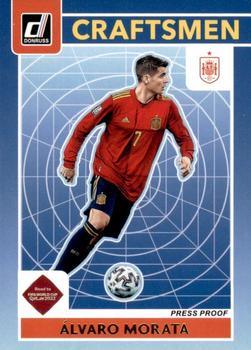 2021-22 Donruss - Craftsmen Press Proof #8 Alvaro Morata Front